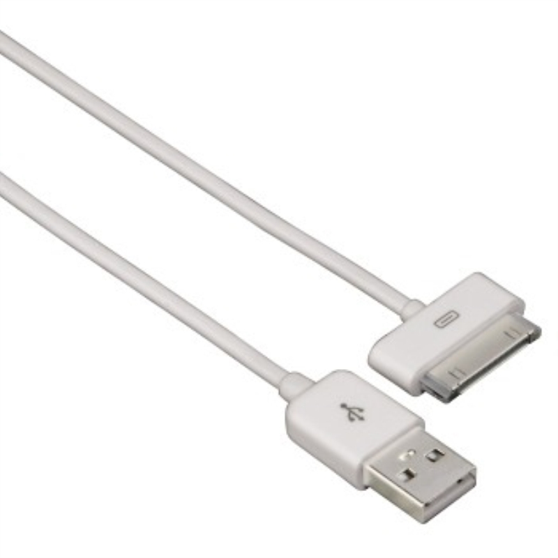 APPLE Cavo per Apple iPhone, iPod e iPad 30 pin 1 m bianco